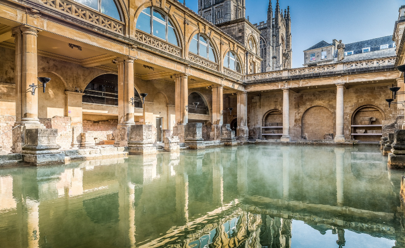 The Great Bath at the Roman Baths